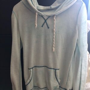 Light blue hoodie